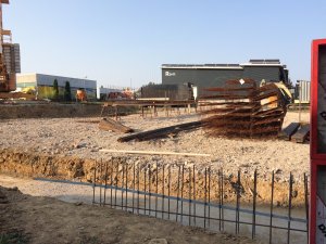 Baubeginn Halle Zwei